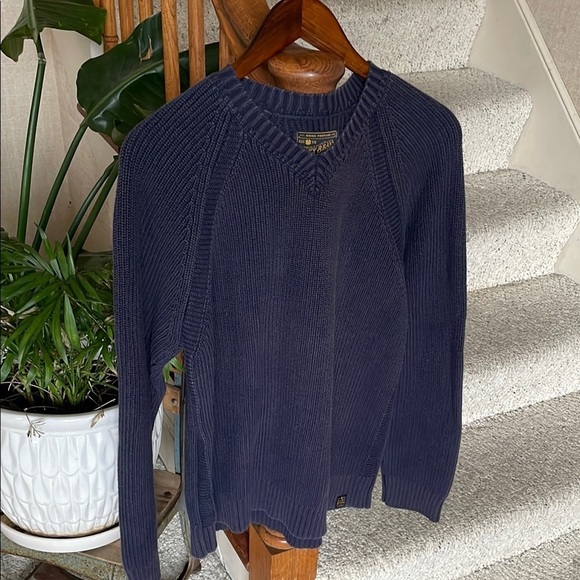 Lucky Brand Men's Navy Sweater - Picture 1 of 7